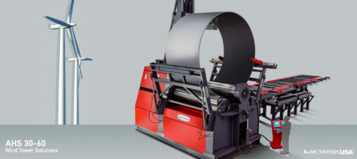 Akyapak #AHS, 4-Roll Plate Rolls, 2-200 mm Plate thickness, 12000 mm Plate width - Image 7