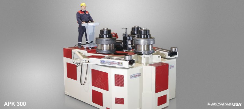 Akyapak #Heavy-Series, Angle Roll Bending Machine, 3-Roll, 400 V - Image 4