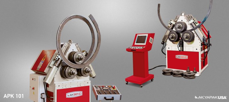 Akyapak #Medium-Series, Angle Roll Bending Machines, 3-Roll, 400 V - Image 3