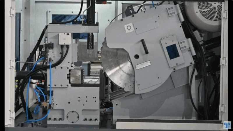 7.87" Hydmech #CSNC-200, Carbide Circular Cold Saw, 25.59" x 0.14" kerf Blade Size, 10'-40' L Bar Stock - Image 2