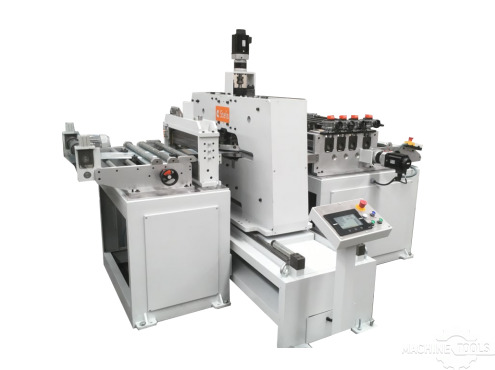 Stefa #PRR10, Coil Punching Line, 29.5" max Width, 12 gauge max Thickness, (7) 125 mm diameter Rolls, 40 Ton - Image 1
