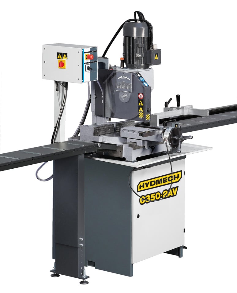 4.5" Hydmech #C350-2AV, Manual Vertical Cold Saw, 12"-14" Blade Size, 3 HP, 15-90 RPM - Image 2