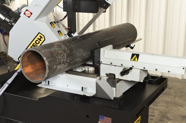 9.5" x 11" Hydmech #DM-10, Double Miter Band Saw, 1" x 116" Blade, 34" H Table, 118-236 SFM, 2/2.4 HP, 480 V - Image 3