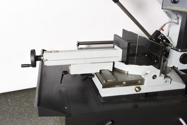 10.25" x 15" Hydmech #DM-12/15, Double Miter Band Saw, 1" x 148" Blade, 34.1" H Table, 49-377 SFM, 3 HP, 480 V - Image 2