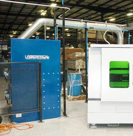4500 cfm ACT #LaserPack-6, Dust Collector, (6) Nanofiber Cartridge Filters - Image 4