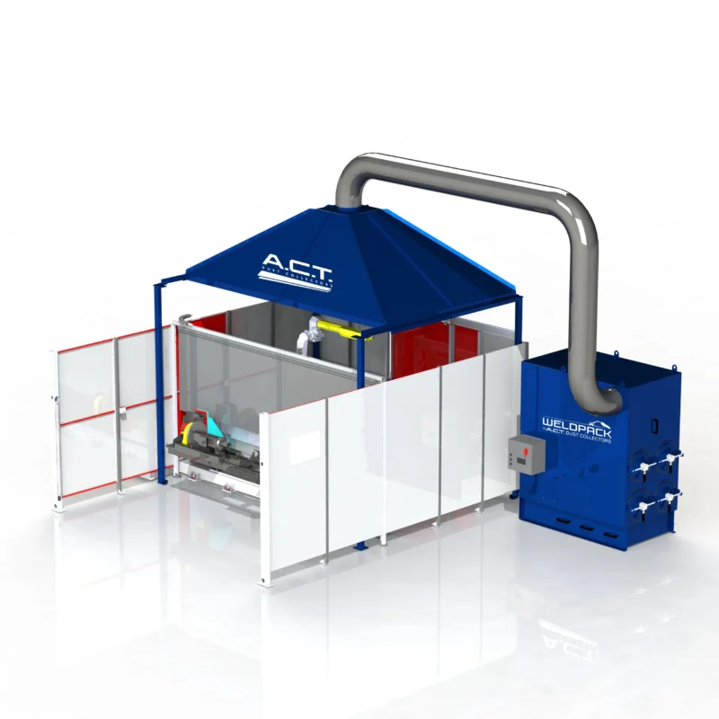 1500 cfm ACT #WeldPack-2, Dust Collector, (2) Nanofiber Cartridge Filters - Image 2