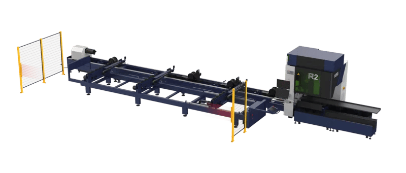 HSG #R2, High-Speed Tiny Tube Laser Cutting Machine, 12-240 mm Round Tube Cut capacity, 3-6 kW Power - Image 1