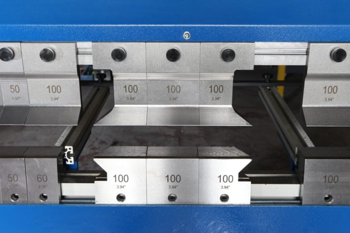 Erbend #UFA, Manual Sheet Metal Folding Machine, 200 mm Stroke Vertical Clamping, 500 mm Backgauge - Image 2