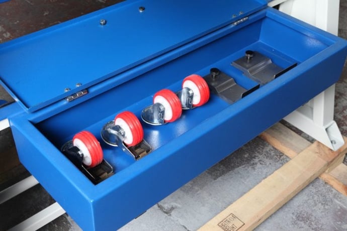 Erbend #UFA, Manual Sheet Metal Folding Machine, 200 mm Stroke Vertical Clamping, 500 mm Backgauge - Image 6