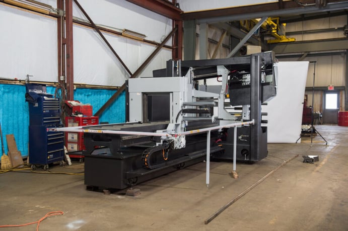 20" x 22" Hydmech #H-22A-120, Automatic Horizontal Long Bar Feed Band Saw, 2" x 270" Blade, 35" H Tall - Image 2