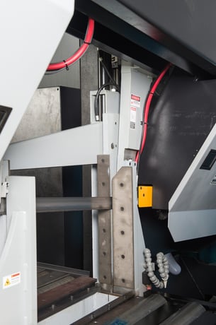 20" x 22" Hydmech #H-22A-120, Automatic Horizontal Long Bar Feed Band Saw, 2" x 270" Blade, 35" H Tall - Image 4