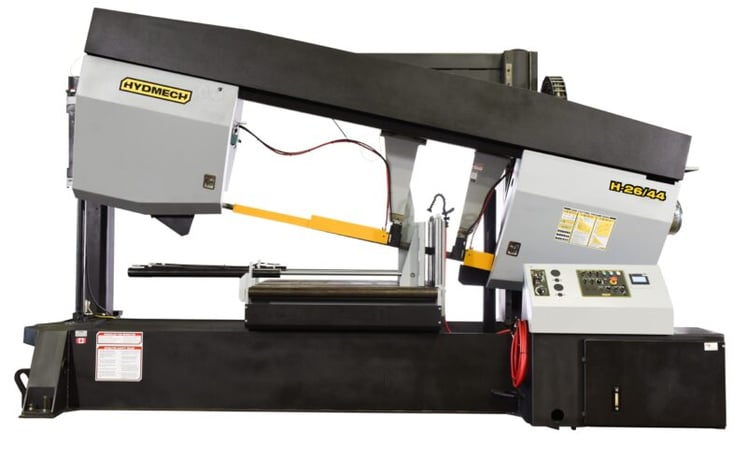 26" x 44" Hydmech #H-26/44, Semi-Automatic Horizontal Band Saw, 2.6" x 396" Blade, 38" H Table, 75-300 SFM - Image 1