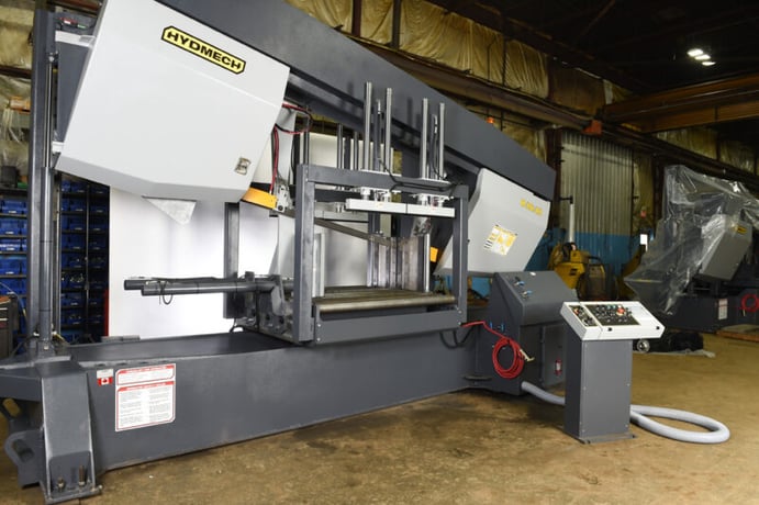 26" x 44" Hydmech #H-26/44, Semi-Automatic Horizontal Band Saw, 2.6" x 396" Blade, 38" H Table, 75-300 SFM - Image 2