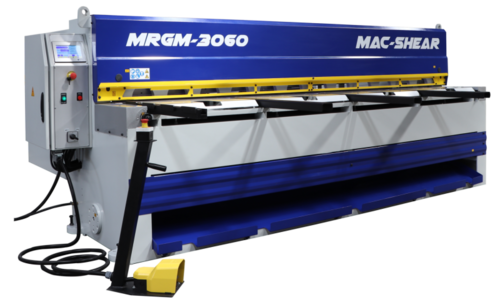 0.16" x 10' MRGM #3060-04, Mac-Shear Power Squaring Shear, 18" width x 31.5" H Table, 41 SPM, 7.5 kW - Image 1