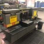 12.75" x 12.75" HEM #H90A, Automatic Horizontal Band Saw, 1" width x 154" L x 0.035" thick Blade, 0-24" Bar - Image 3