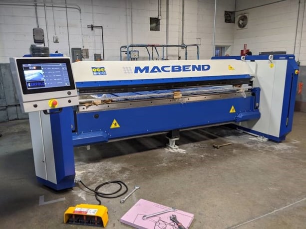 126" Erbend #MFB-3220, CNC Folding Machine, 14 gauge capacity, 150° Folding Angle, 2019 - Image 1