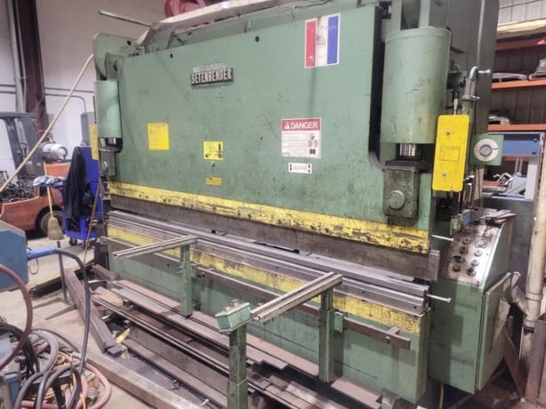 190 Ton, Betenbender #190TX12', Hydraulic Press Brake, Dual-Finger Control, 12' Bed length, 1995 - Image 1