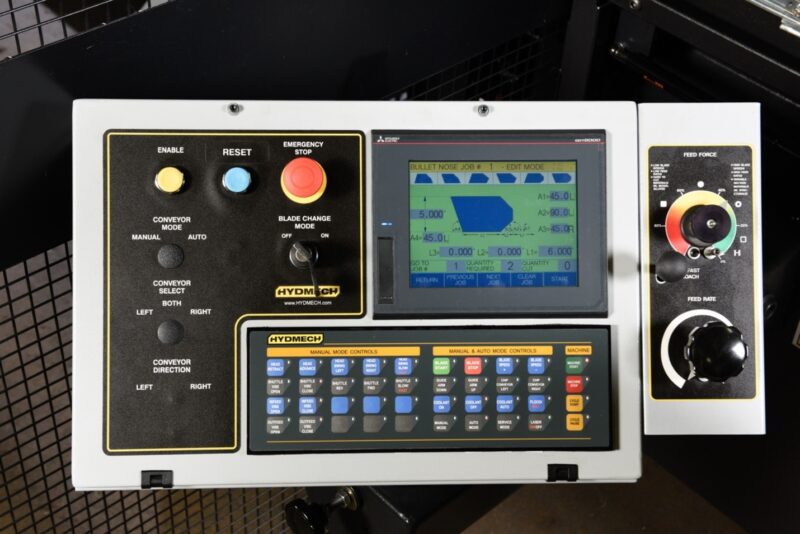 18" x 22" Hydmech #V-18APC-60-60, Automatic Vertical Band Saw w/Two-Way Miter, 1.25" x 203" Blade, 44" H - Image 2
