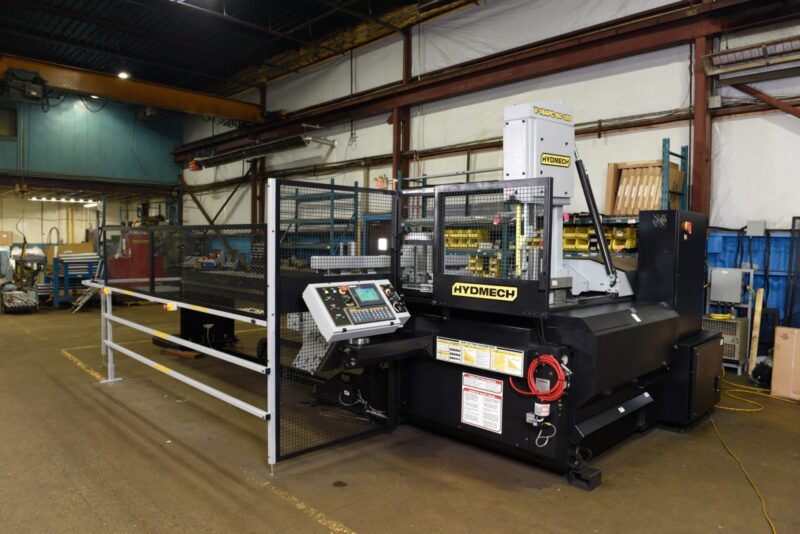 18" x 22" Hydmech #V-18APC-60-60, Automatic Vertical Band Saw w/Two-Way Miter, 1.25" x 203" Blade, 44" H - Image 6