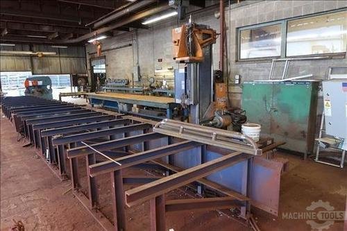 Peddinghaus #Ocean-Avenger, CNC Beam Drill Line, 40" x 60' Profile Size, 40 mm Drill diameter, 13.5 HP - Image 1