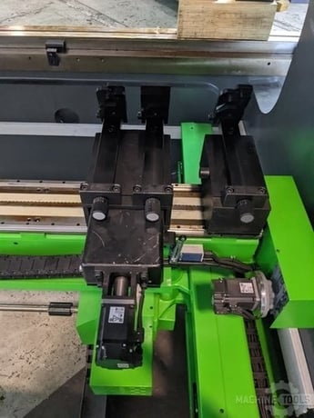 242 Ton, Ermaksan #EVO-III-Hybrid, Press Brake, 7-Axis, 14' Overall length, 120" Between Housings, 10.83" - Image 4