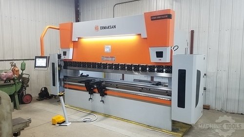 242 Ton, Ermaksan #Power-Bend-Falcon-3760-220, Press Brake, 4-Axis, 12' Overall length, 127" Between - Image 1