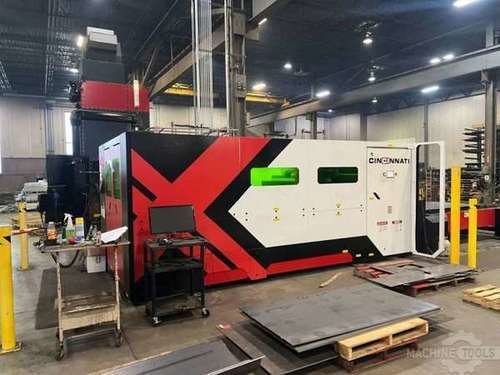 Cincinnati #CLX-3015, Laser Cutter, 63" width x 123" L Sheet Size, 10 kW Power, 2022 - Image 1