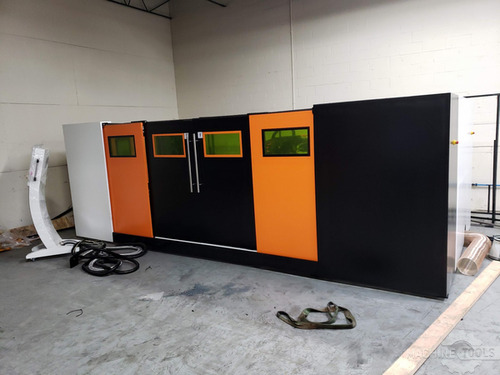 Ermaksan #FiberMak-Hawk, Laser Cutter, 5' width x 10' L Sheet Size, 0.625" Cut capacity, 6160 lbs. Load - Image 1