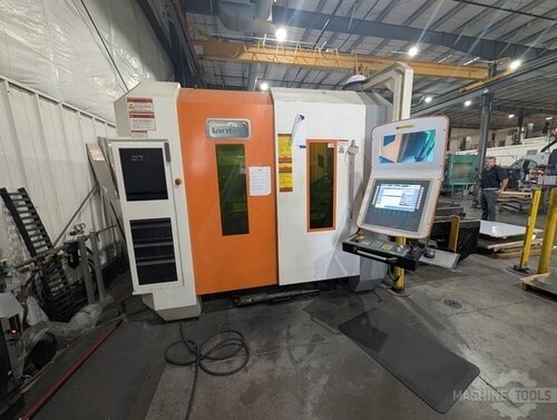 Ermaksan #Gen3-3015-Side-Load-4KW, Laser Cutter, 5' width x 10' L Sheet Size, 4 kW Power, 2017 - Image 1