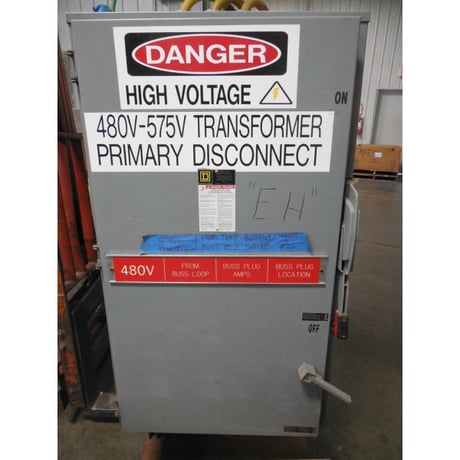 395 KVA 483/437 Delta Primary, 397 Delta Secondary, Dry type transformer, tested, used - Image 5