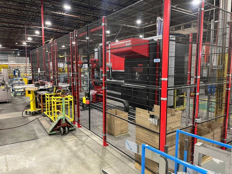 110 Ton, Amada #HG-1003-ARS, Press Brake, 6-Axis, 10.4' Overall length, 106.3" Between Housings, 9.8" Stroke - Image 10