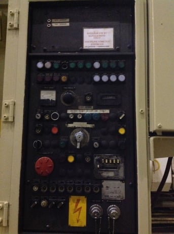 220 Ton, Komatsu #E2T-200N, Eccentric Gear 2 Pt Stainless Steel Press, 15" stroke, 17.72" die height, air - Image 7