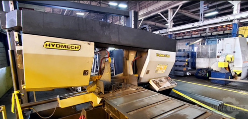 24" x 28" Hydmech #H-28A-120, Horizontal Band Saw, 2" width x 25' L Blade, 40-300 SFM, 10 HP, 2017 - Image 1