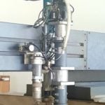 Flow #Mach-2-4020B, Waterjet Cutter, 6.6' width x 13.1' L Table, 60000 psi Pump, 30 HP - Image 4