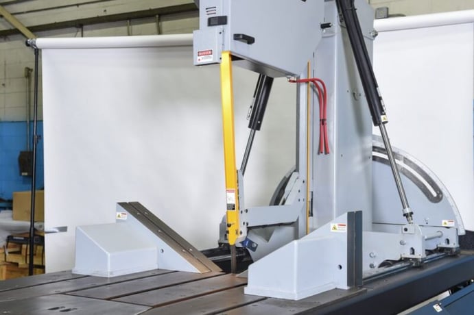 25" x 30" Hydmech #V-25, Vertical Band Saw w/Two-Way Miter, 1.5" x 252.5" Blade, 44" H Table, 75-350 SFM, 10 - Image 5