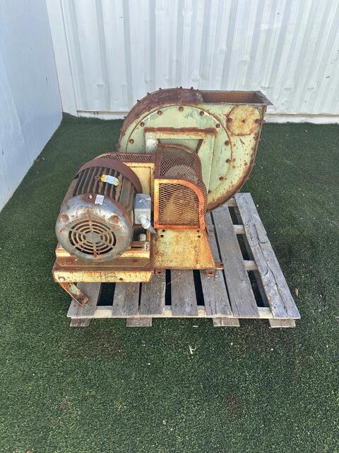 Lummus #HF-136, Centrifugal Blower, 22" diameter, 8-1/4" width, 12-1/4" inlet, 15 HP, 1760 RPM, 575 Volt - Image 4