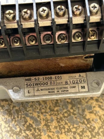Mitsubishi Electric Servo Drive MR-S2-100B-E01 - Image 3