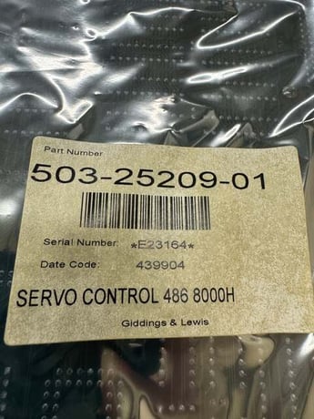 Giddings & Lewis Circuit Board 503-25209-01 486 8000H - Image 5
