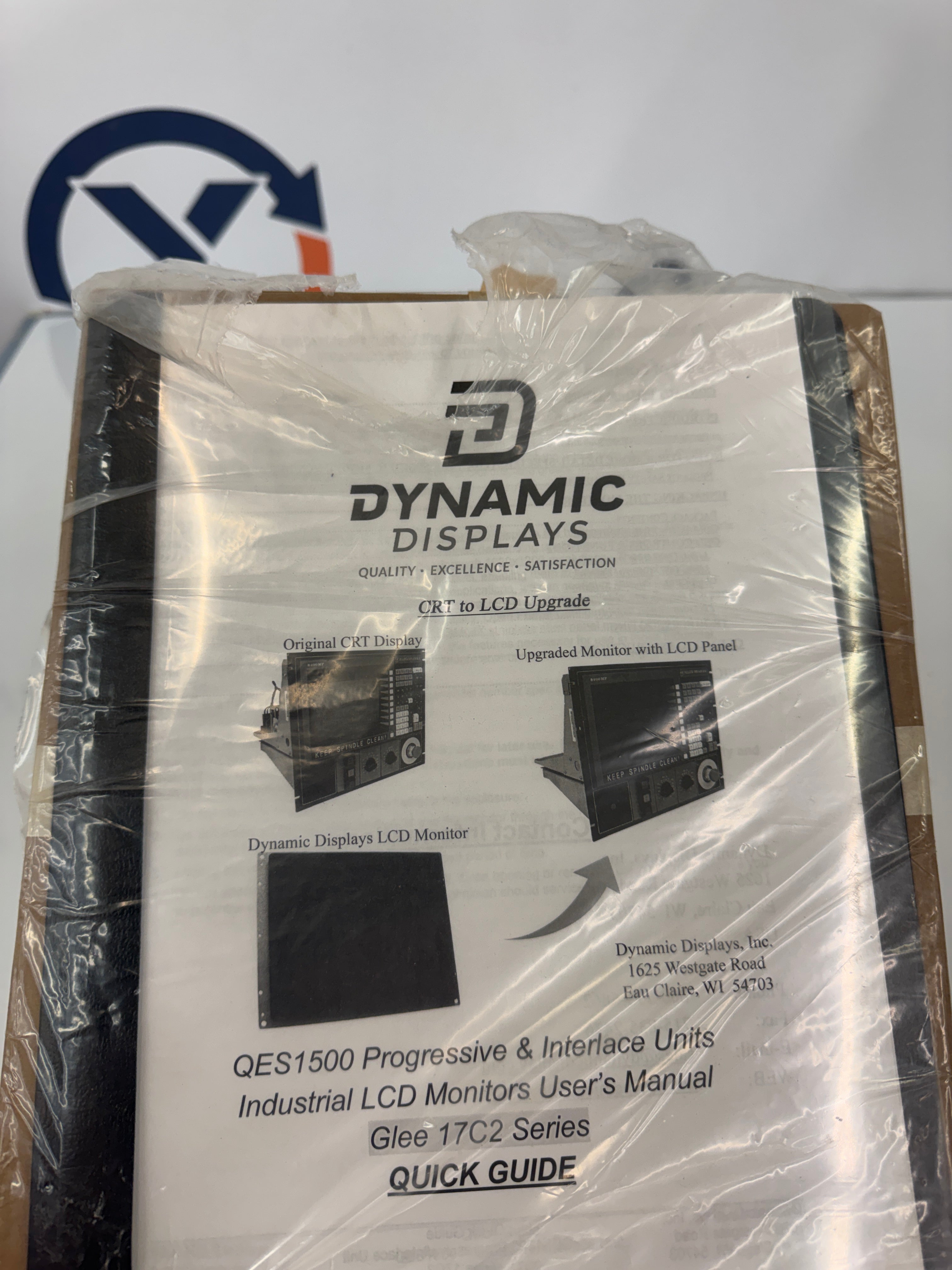Dynamic Displays, Inc. QES1512-081-Rev-S-C2 HMI BRAND NEW - Image 2