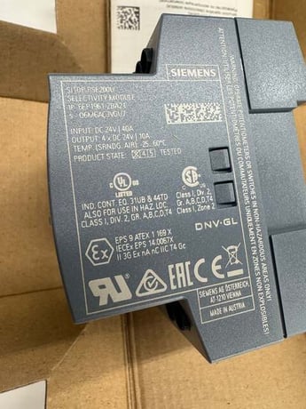 Siemens Selectivity Module 6EP1961-2BA21 24 VDC m01111 - Image 2