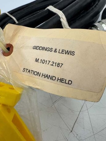 Giddings & Lewis Station Hand Held Operator Pendant M.1017.2187 - Image 4