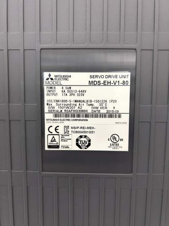 Mitsubishi Electric MDS-EH-V1-80 Servo Drive - Image 4