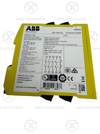 ABB Safety Expansion Relay BSR23 / 2TLA010041R0600 24 VDC m01110 - Image 1