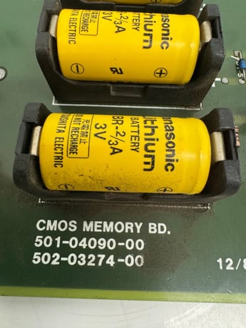 Giddings & Lewis CMOS Memory Board 501-04090-00 / 502-03274-00 - Image 2