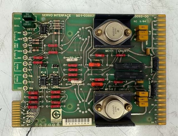 Giddings & Lewis and Lewis Servo Interface Circuit Board 501-03882-00 / 502-03092-00 - Image 1