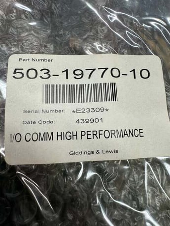 Giddings & Lewis I/O Comm High Performance Board 503-19770-10 - Image 3