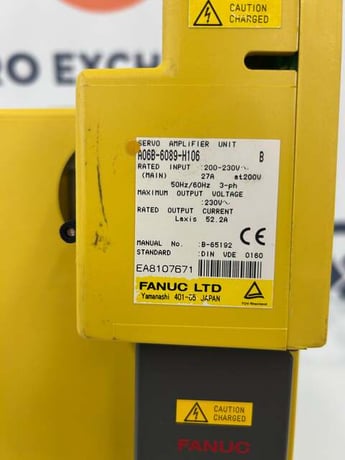 FANUC A06B-6089-H106 Spindle Amplifier - Image 3