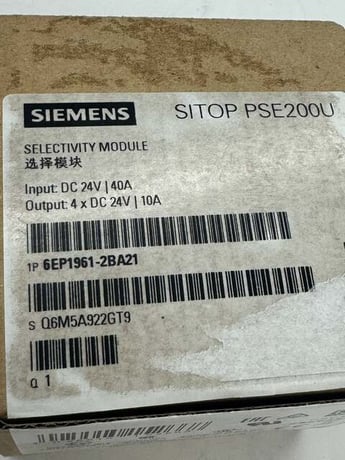 Siemens Selectivity Module 6EP1961-2BA21 24 VDC - Image 3