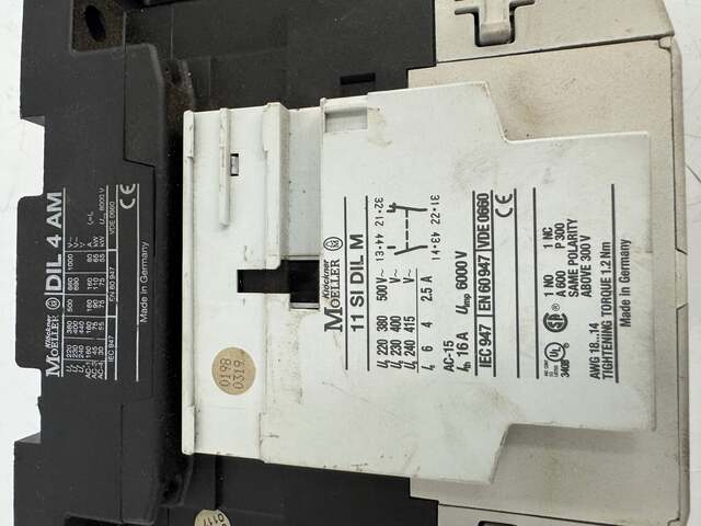 Klockner Moeller 3-Pole IEC Magnetic Contactor DIL 4 AM - Image 5