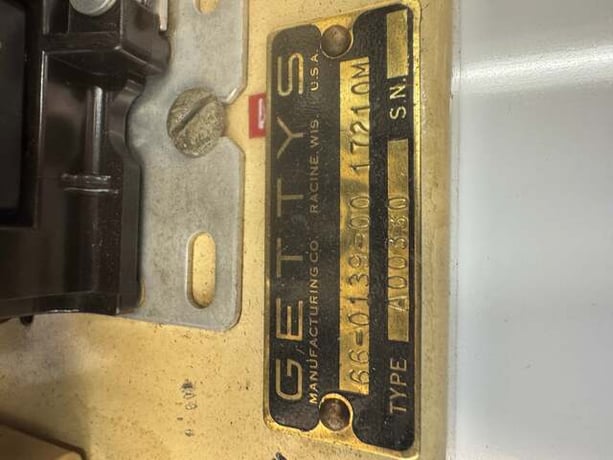 Getty Manufacturing Co. 66-0130-00 Spindle Amplifier - Image 4